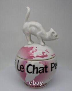 Boite Bijoux Figurine Poudrier Chat Animalier Le Chat Perche Style Art Deco Styl