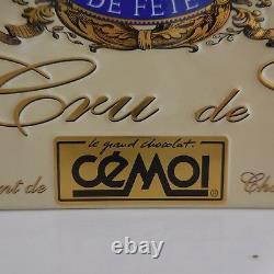 CEMOI chocolat siècle fête 2000 boite coffret style art nouveau France N1012