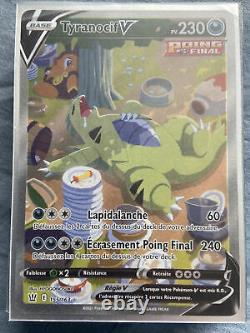 Carte Pokémon Tyranocif V full art 155/163 Styles de Combat FR Neuf