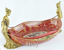 Centre de table Fruitier Style Art Deco Style Art Nouveau Porcelaine