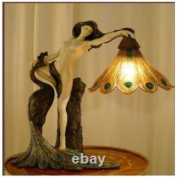 Lampe de table style Art Nouveau