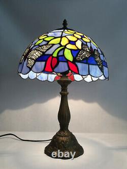 Magnifique lampe papillon Tiffany ou style Tiffany, style Art Nouveau