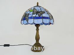 Magnifique lampe papillon Tiffany ou style Tiffany, style Art Nouveau