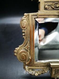 Miroir à Poser Style Art Nouveau Bronze
