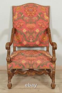Paire de fauteuils style Louis XIV