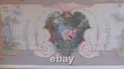 Peinture Huile Emile Roy Fresque Boiserie Style Louis XV Debut Xxeme Art Nouveau