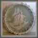 Plaque Wedgwood Style Green Jasper Scène Romantique Art Nouveau Diamètre 28,5 Cm