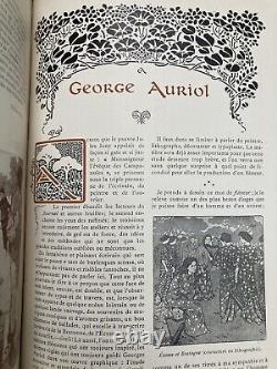 Revue Art et Décoration 1897-1912 32 volumes Art-Nouveau Modern Style Reliures