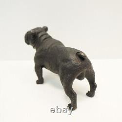 Statue Sculpture Chien Bouledogue Animalier Style Art Deco Style Art Nouveau Bro