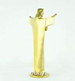 Statue en bronze Jesus-Christ Style Art Deco Style Art Nouveau Bronze