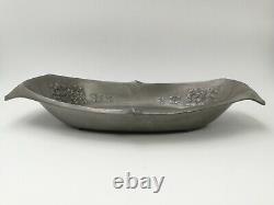 URANIA HOLLAND PEWTER FRUIT STAND style to FRIEDRICH ADLER Arts and Crafts