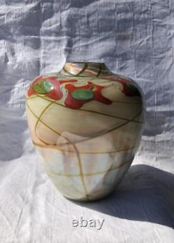 Vase Atelier David Nichols Circa 1980 Reynolds Style art nouveau