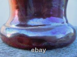 Vase gres emaille Gannat Allier epoque art nouveau style greber metenier